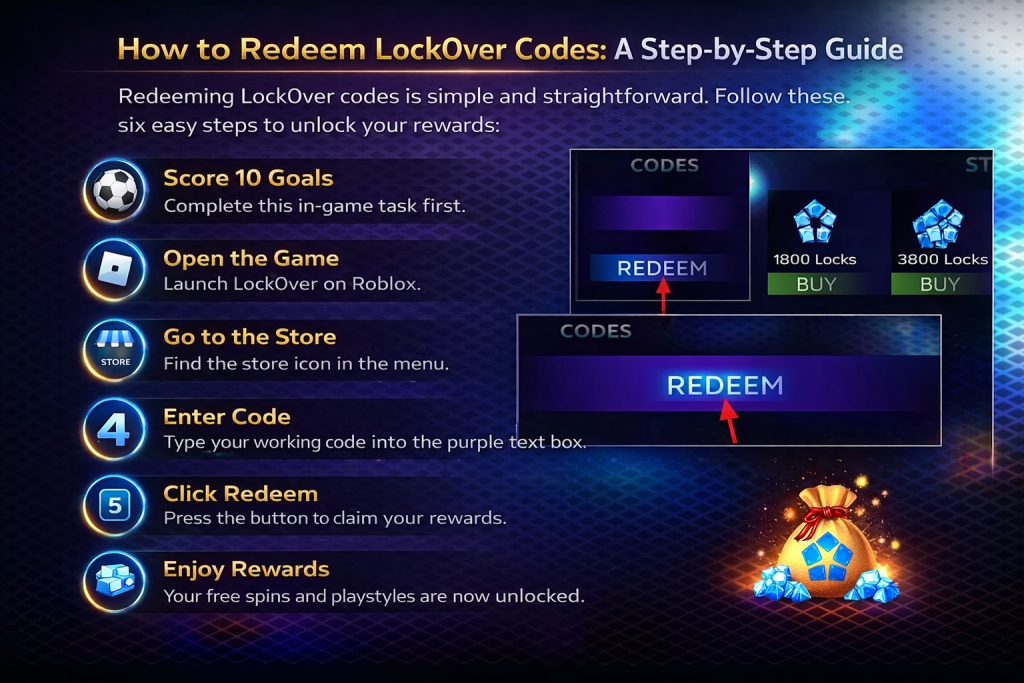 LockOver Codes